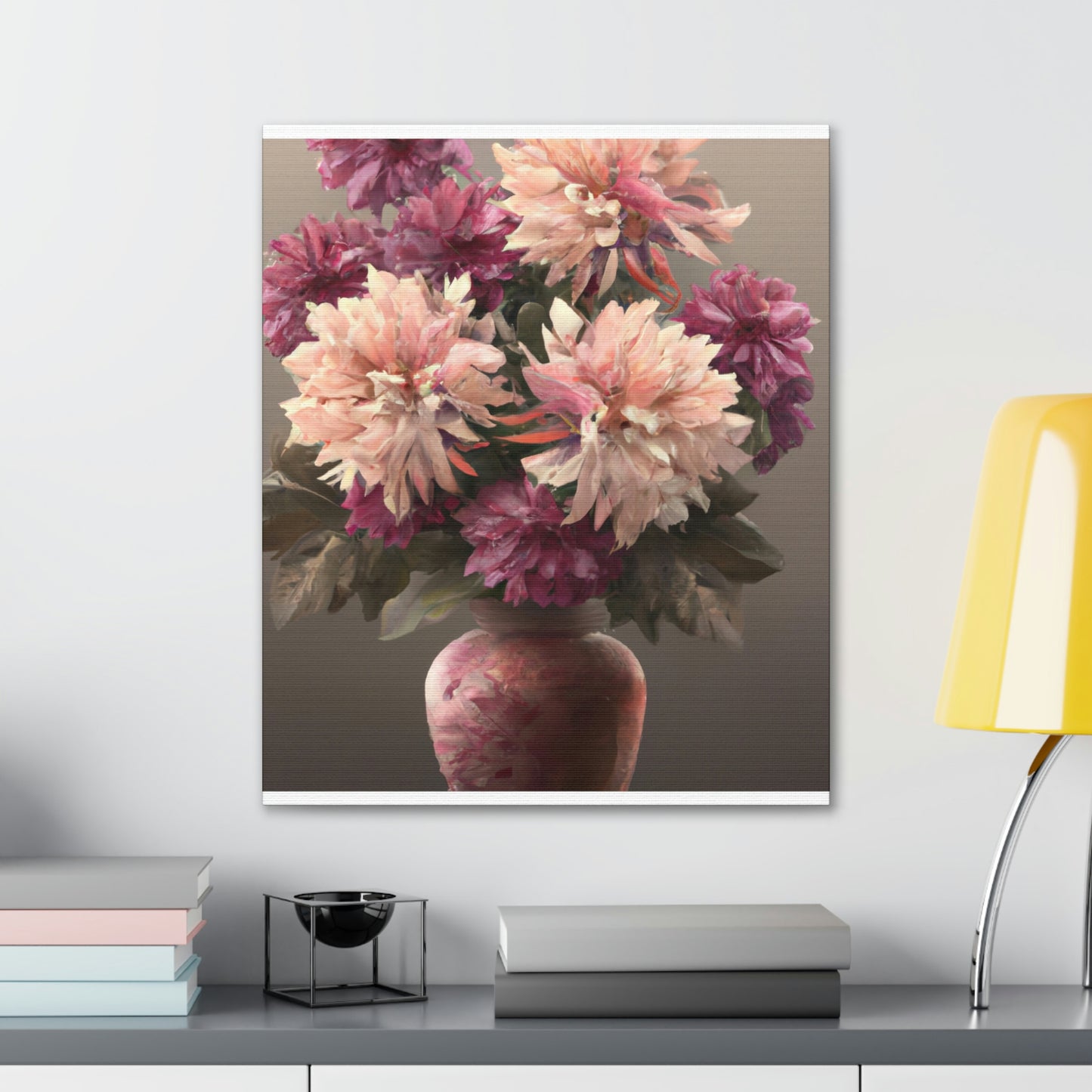 "Floral Finesse Art" - Canvas
