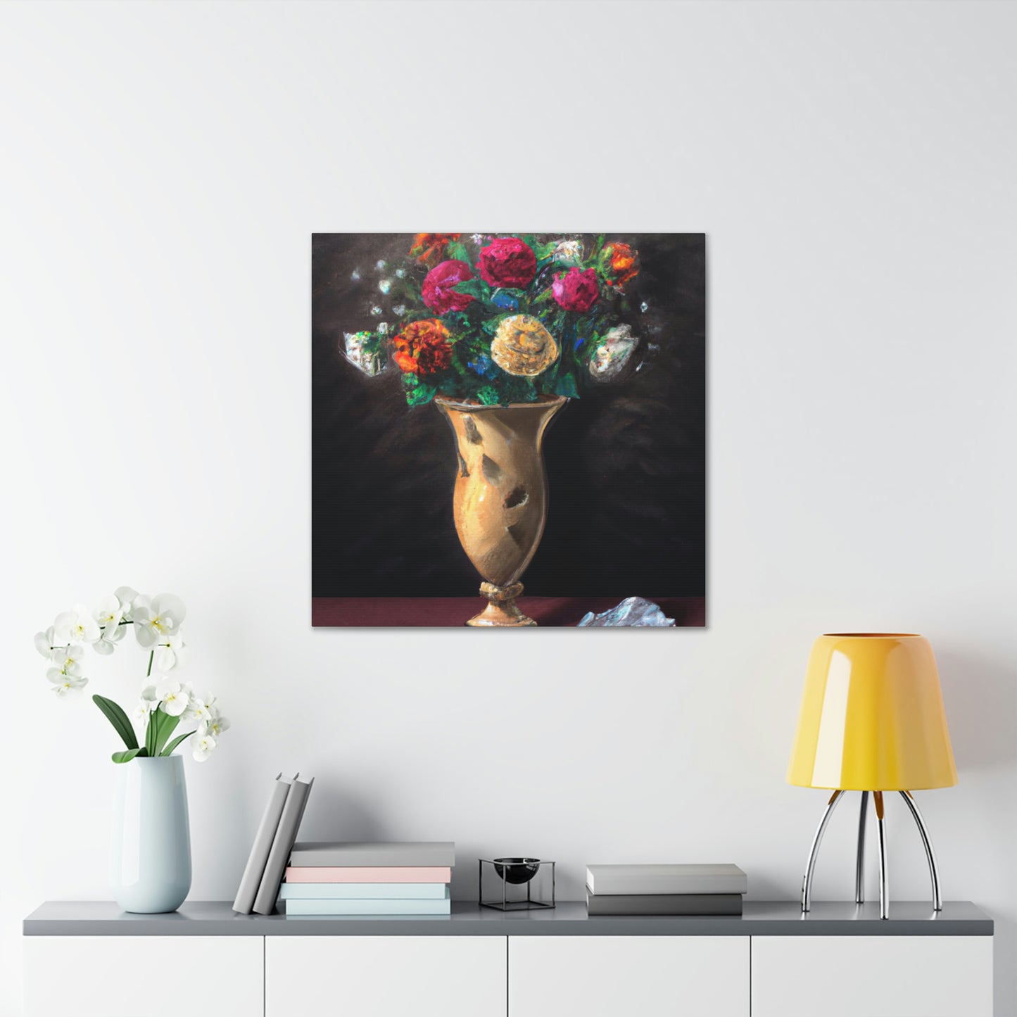 Dreamy Floral Dance - Canvas