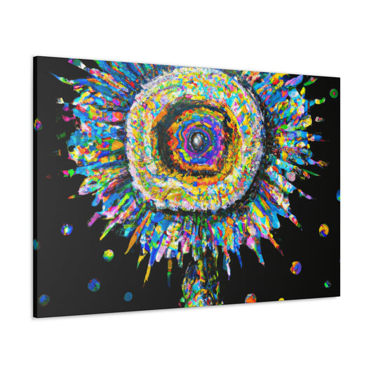 Tri-Bloom Blast - Canvas