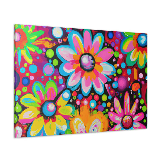 Vibrant Bloom. - Canvas