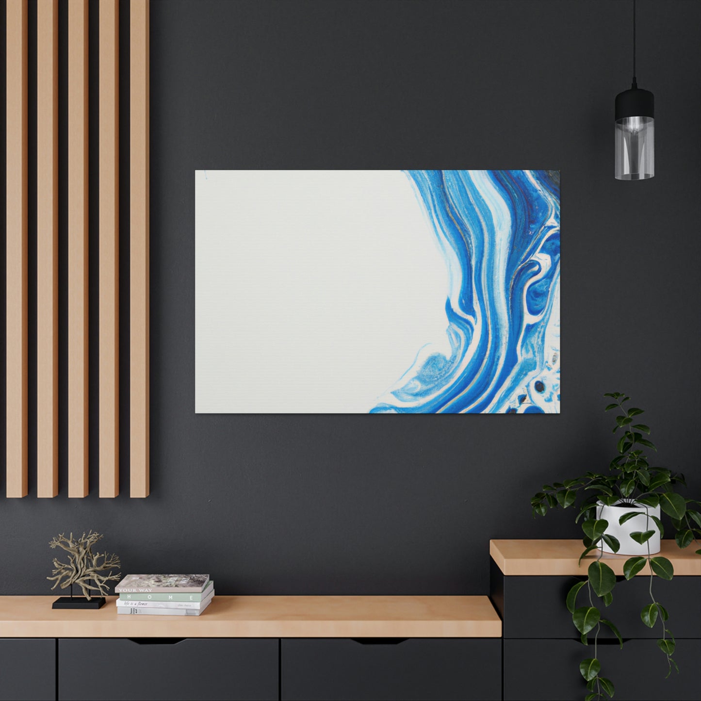 "Blue Bliss" - Canvas