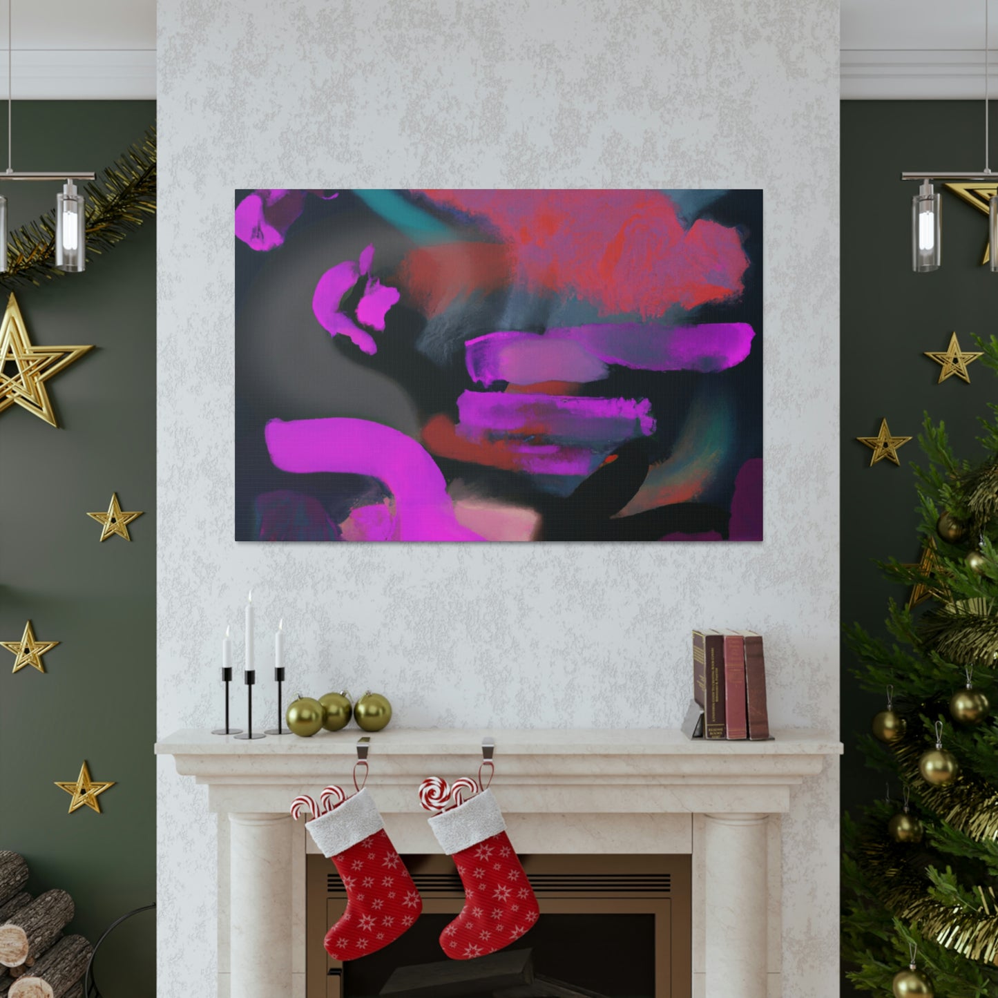 "Fiesta Burst" - Canvas