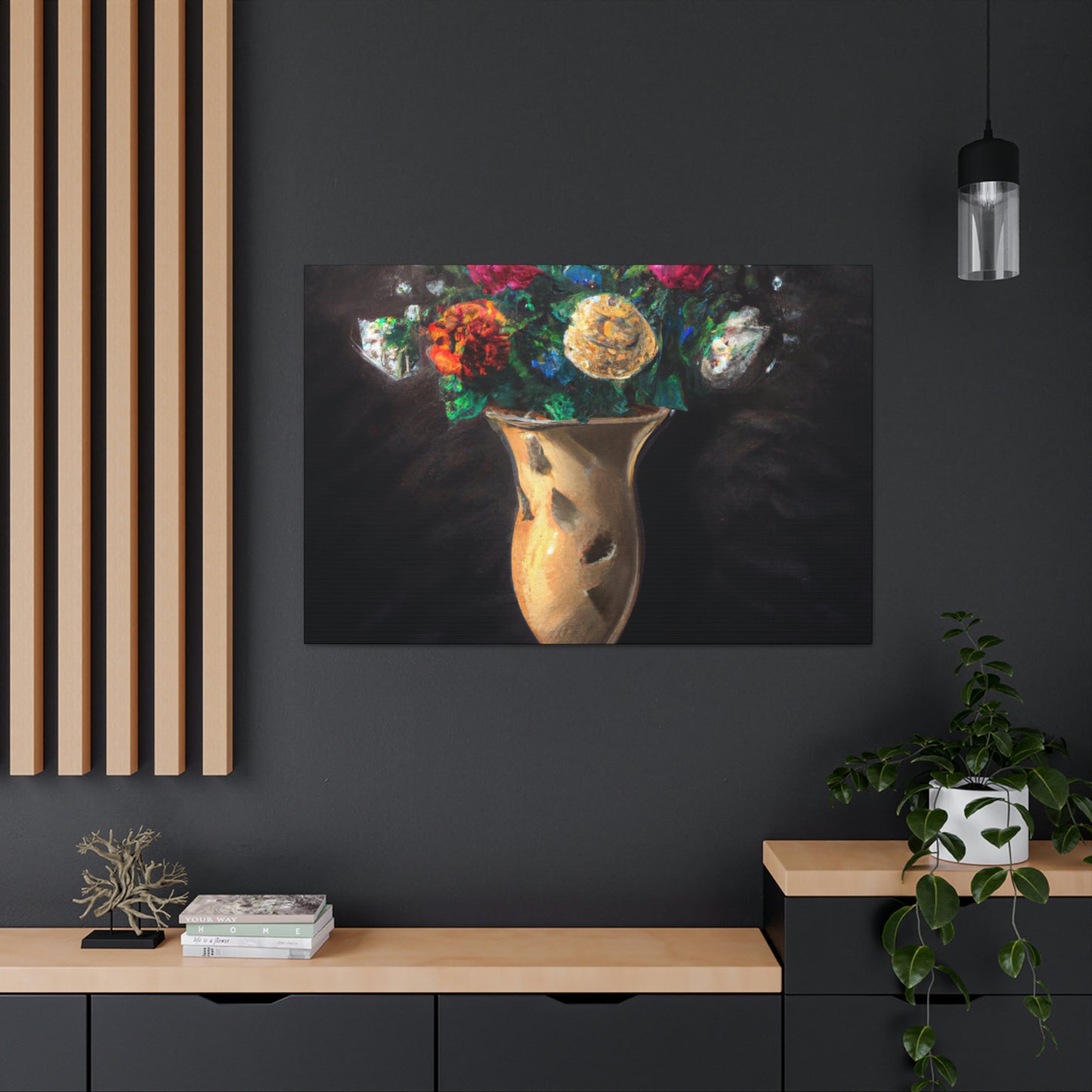 Dreamy Floral Dance - Canvas