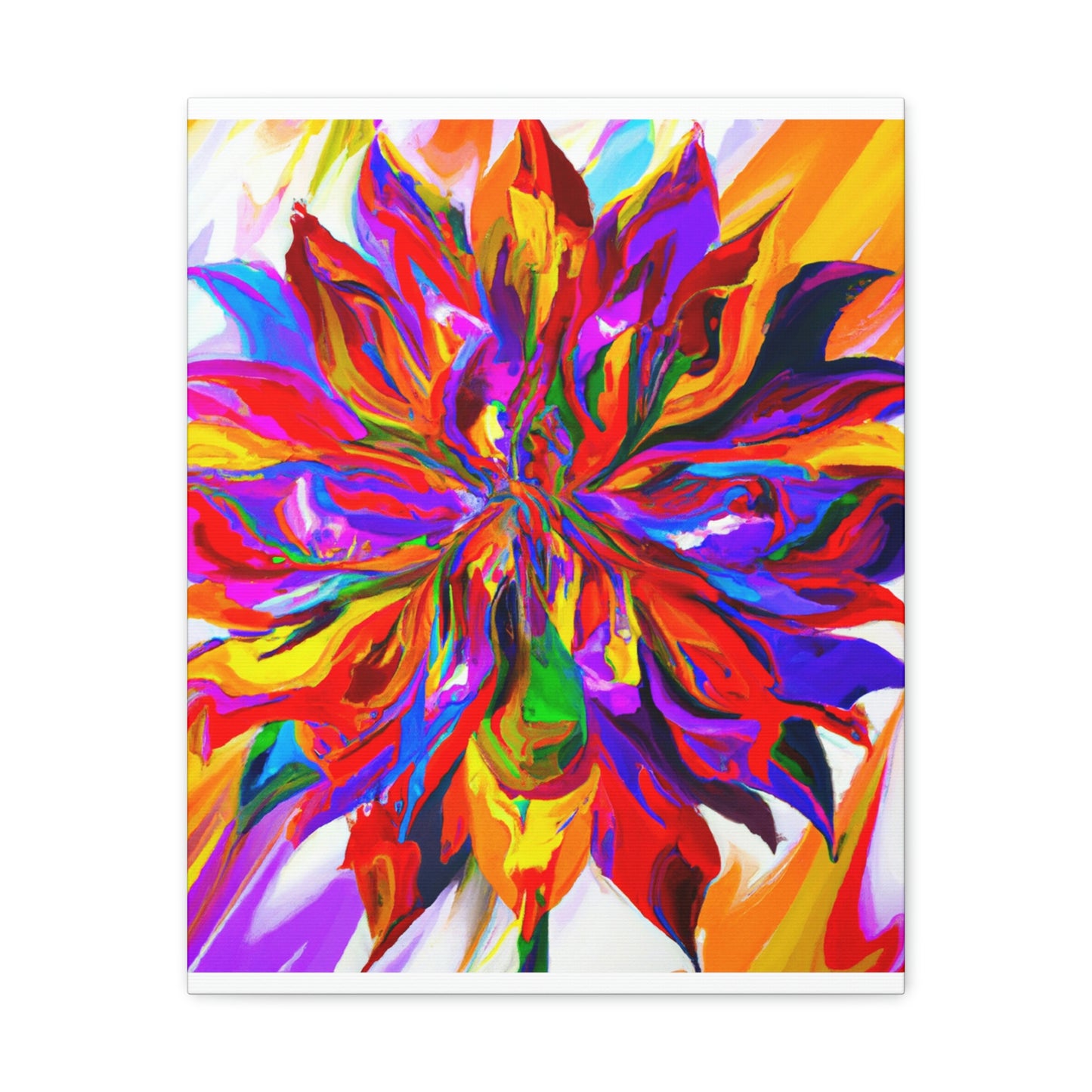 Vibrant Blooms - Canvas