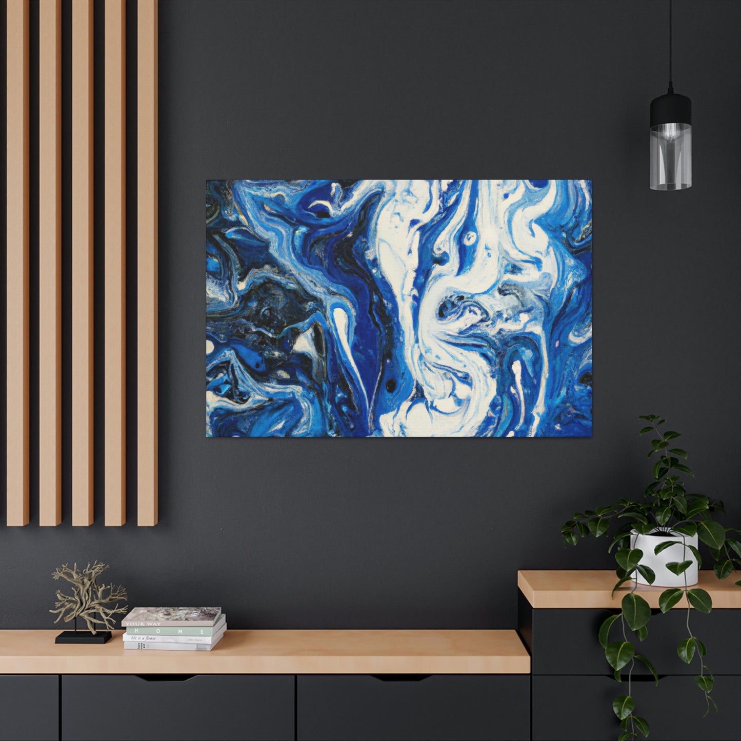 "Aqua Splendor" - Canvas
