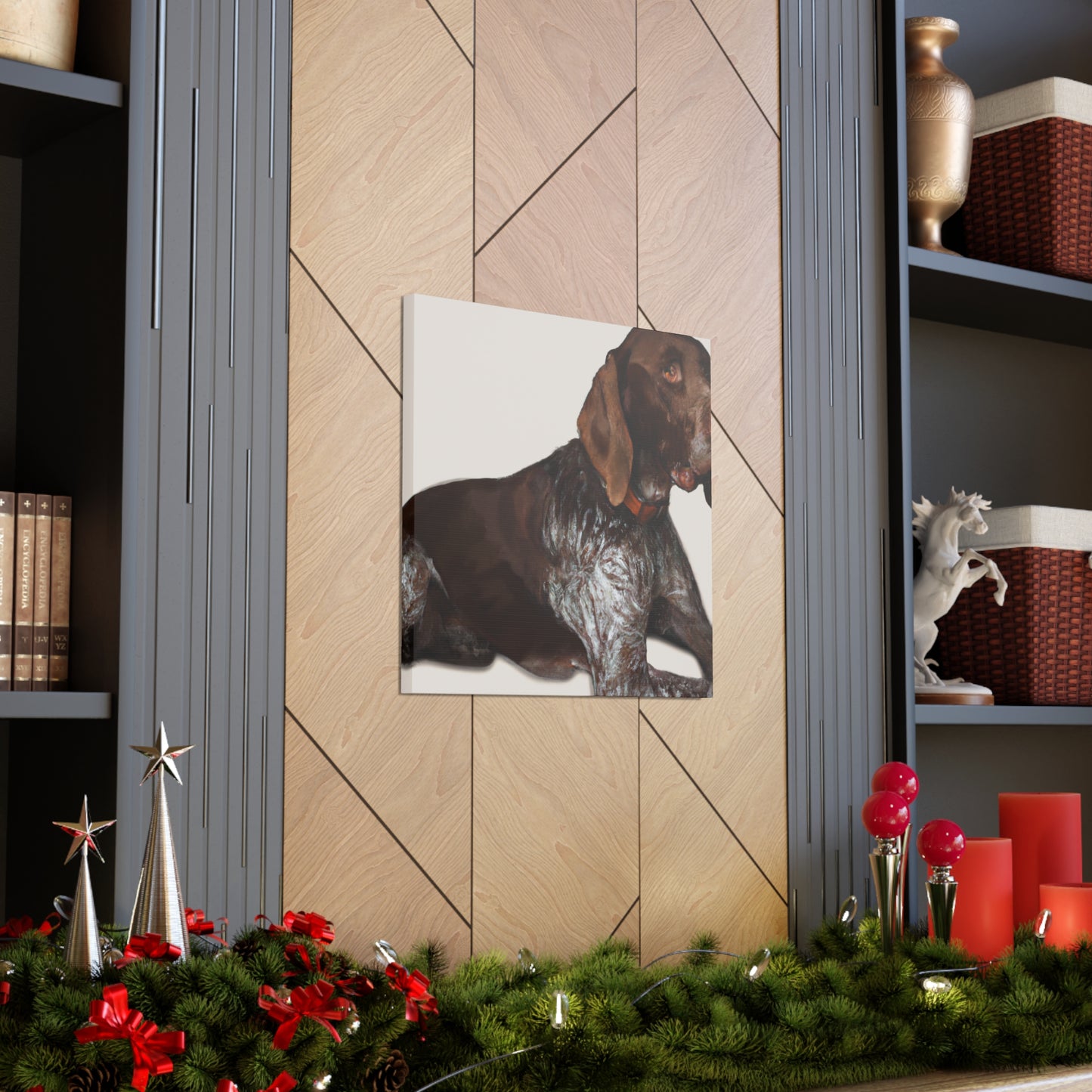 Dog Pointer Splendour - Canvas