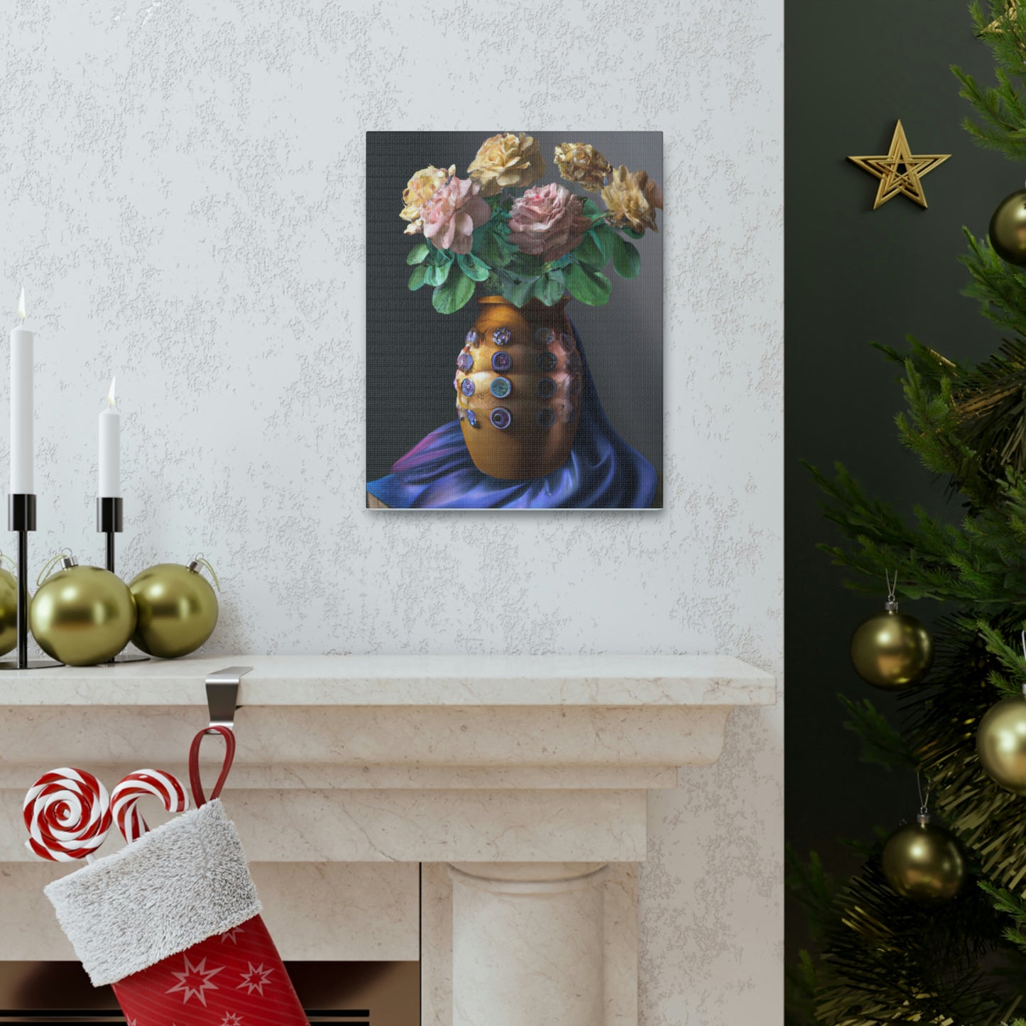 Floral Majesty Art. - Canvas