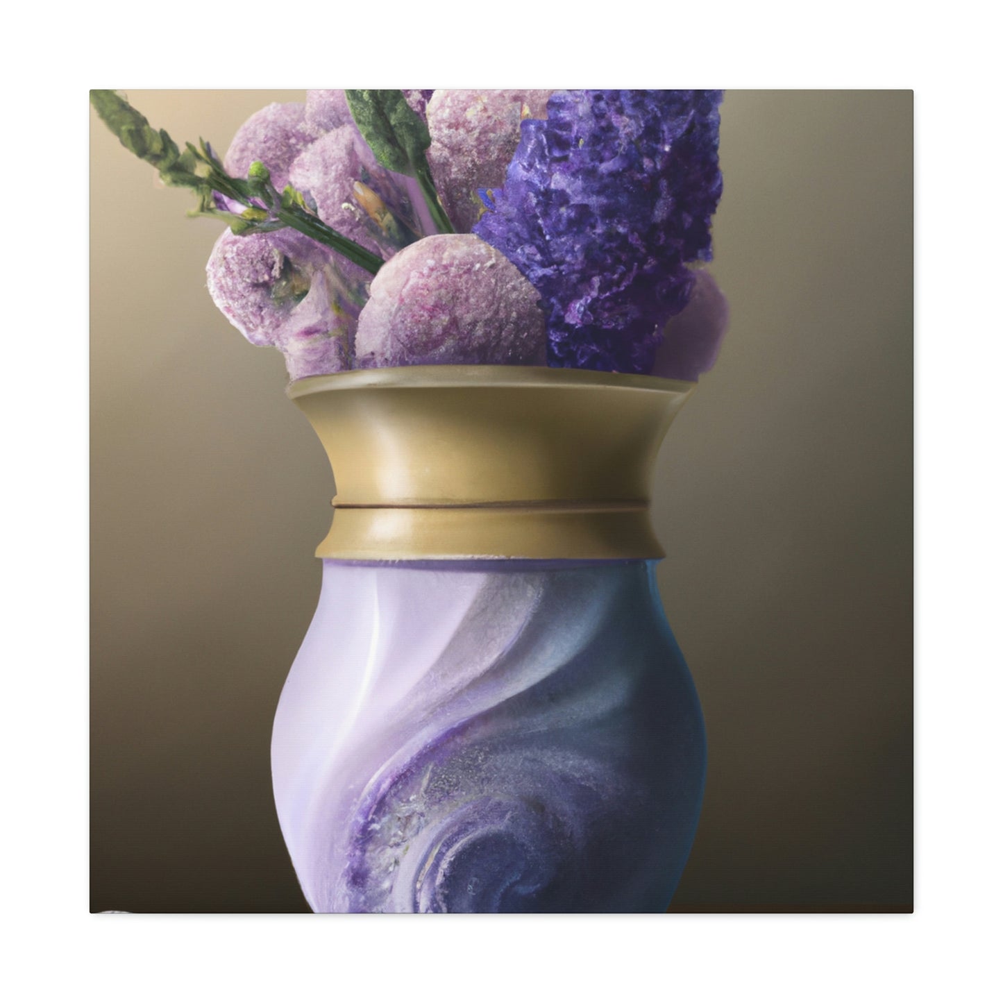 "Blossoms in Detail". - Canvas