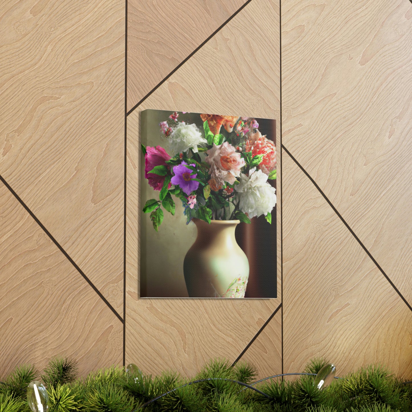 Floral Enchantment. - Canvas
