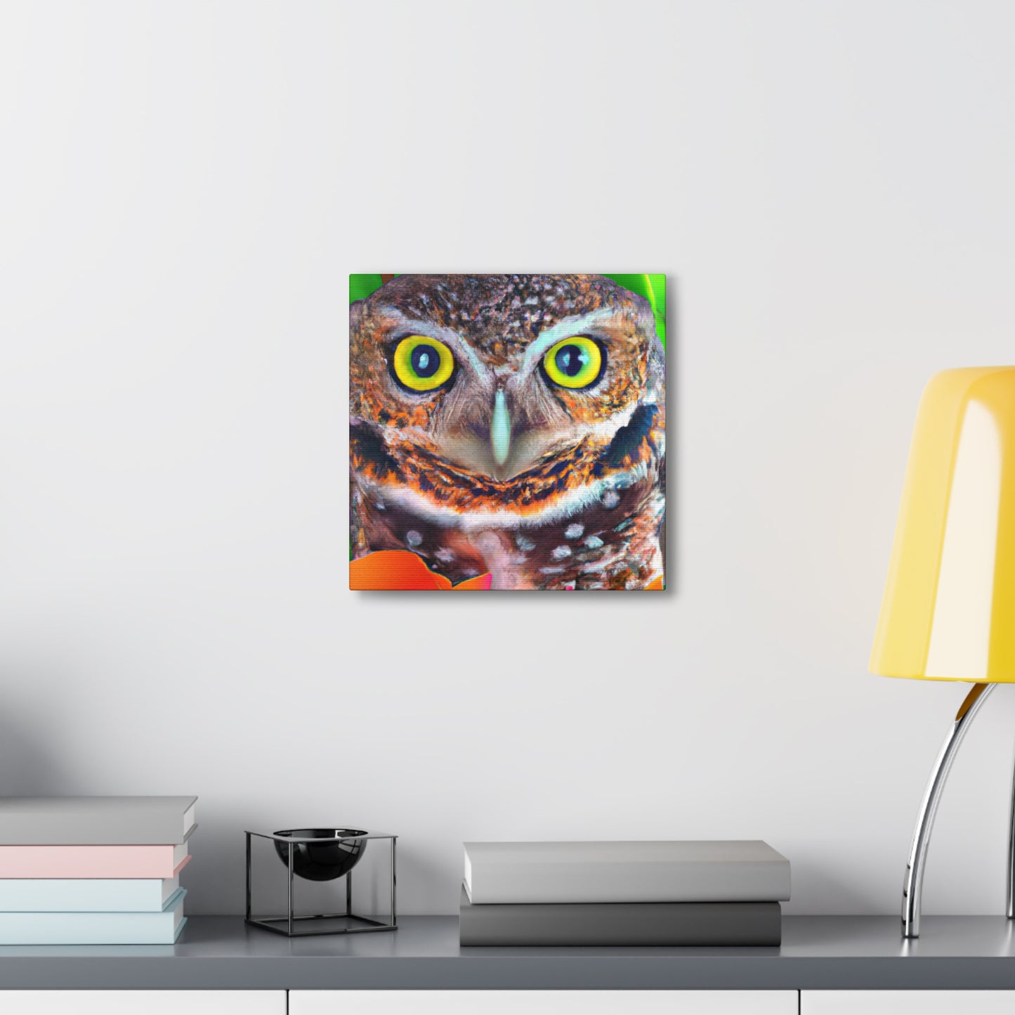 Owl Splendor. - Canvas