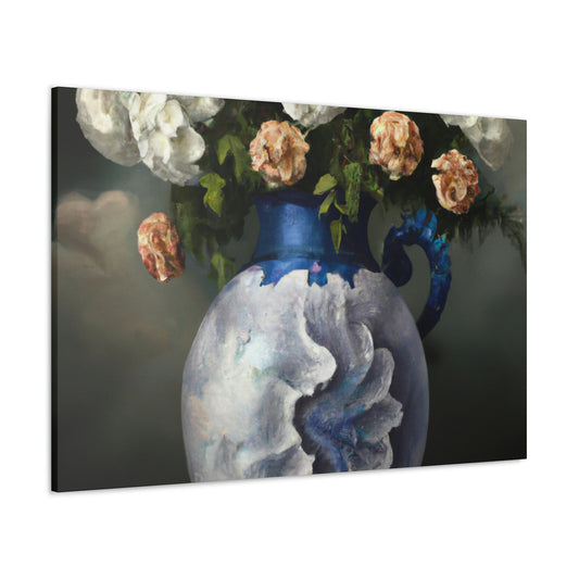 Floral Eternity Bliss - Canvas