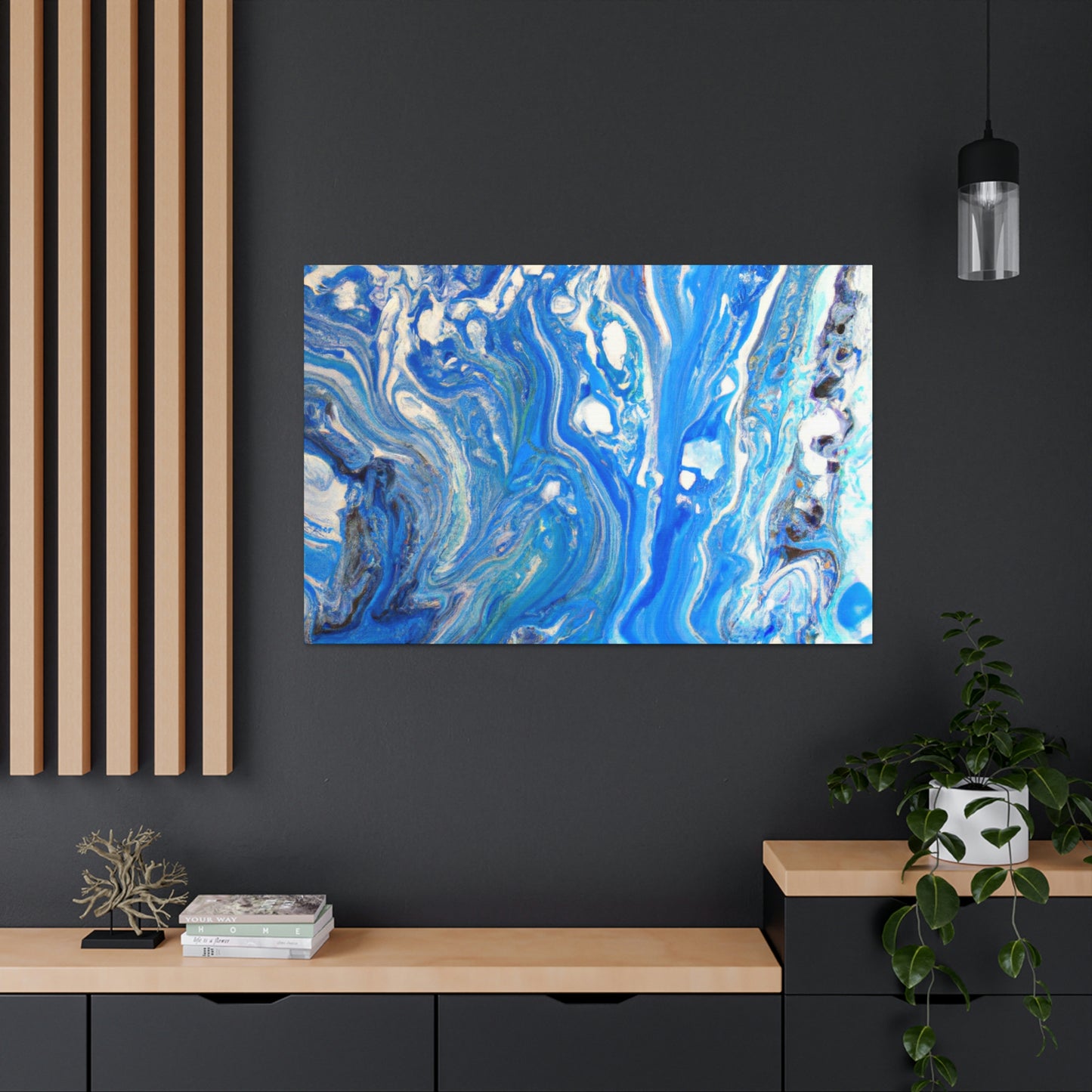 Aqua Bliss. - Canvas
