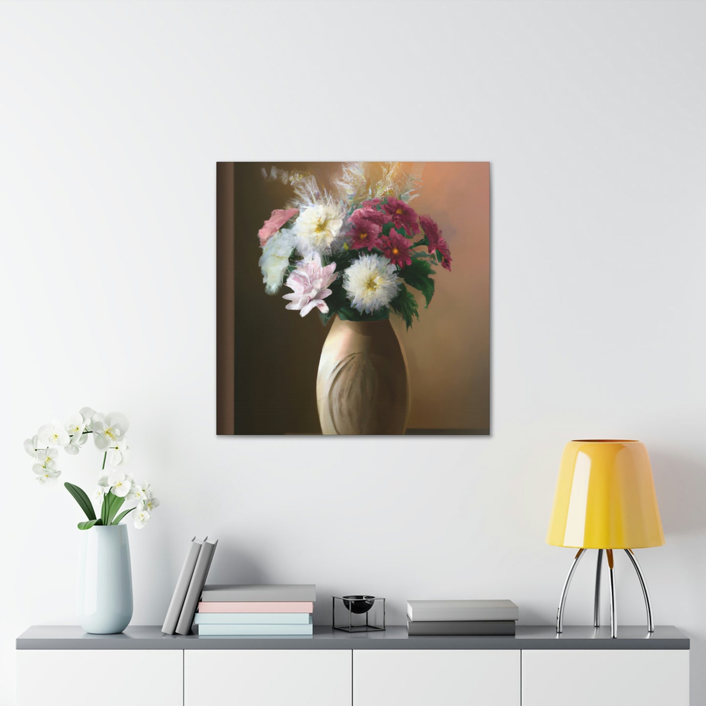 Floral Finesse Art. - Canvas