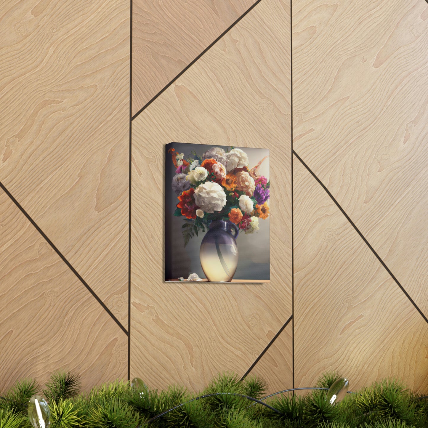 Blossoming Splendor. - Canvas