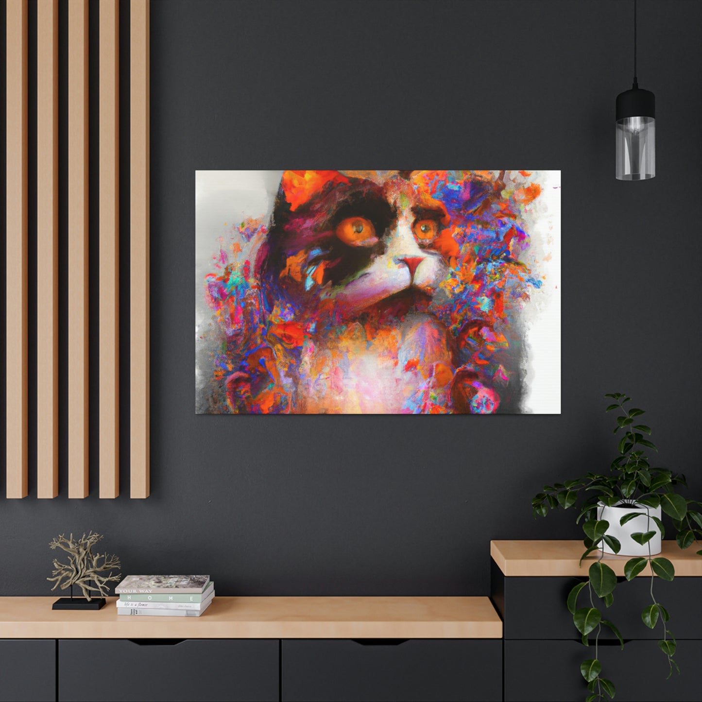 "Kaleidocat" - Canvas