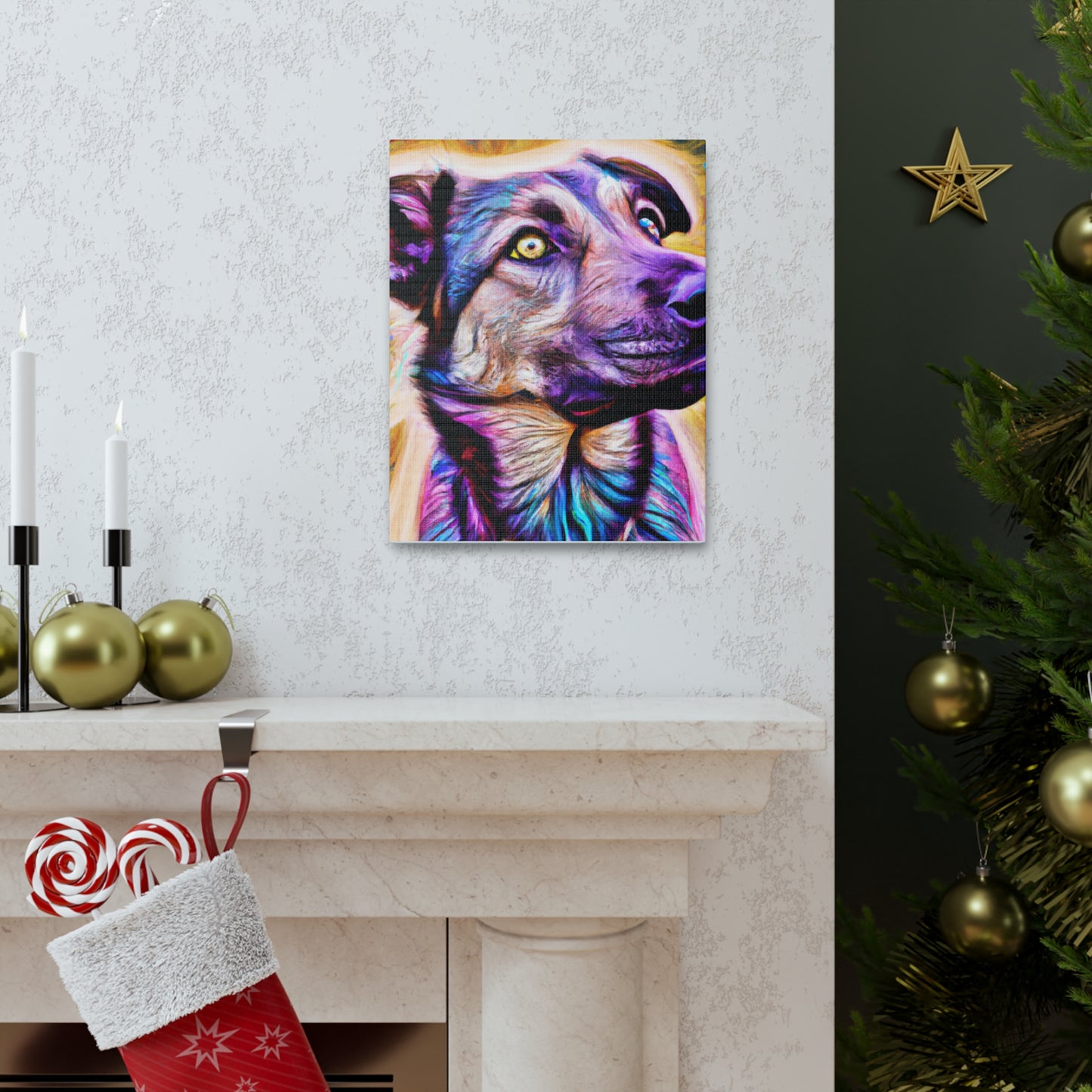 Canine Oasis - Canvas