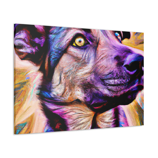 Canine Oasis - Canvas