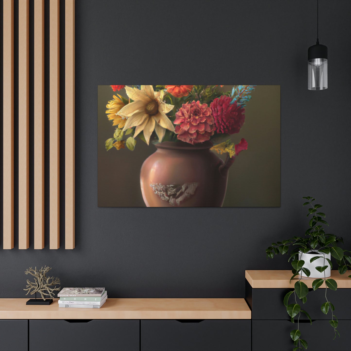 Flowering Brilliance. - Canvas