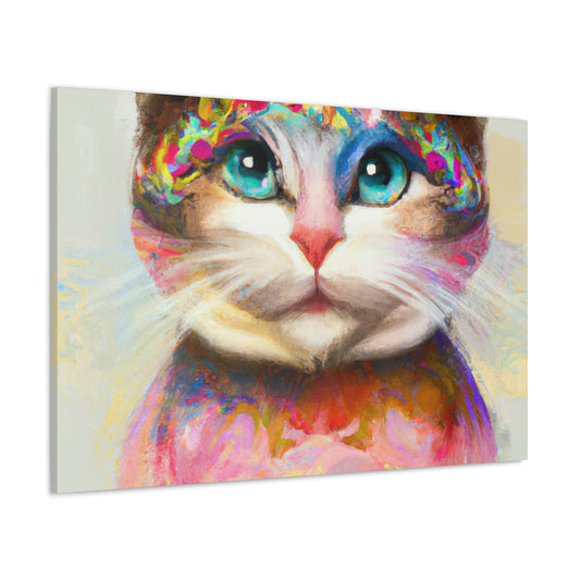 Bloom Cat - Canvas