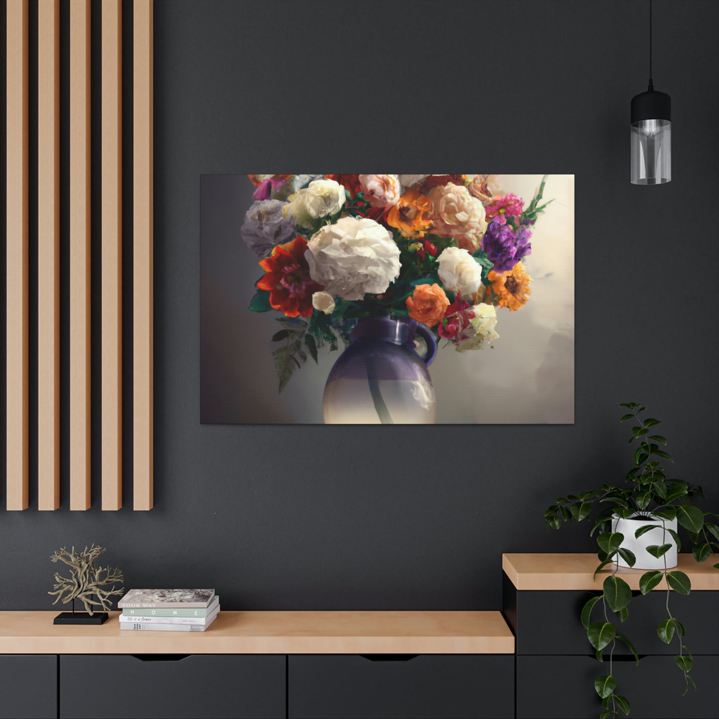 Blossoming Splendor. - Canvas