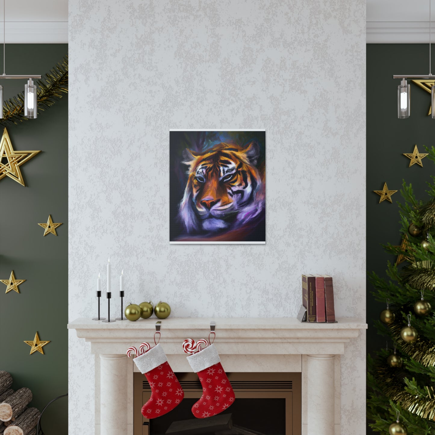 Fierce Tiger! - Canvas