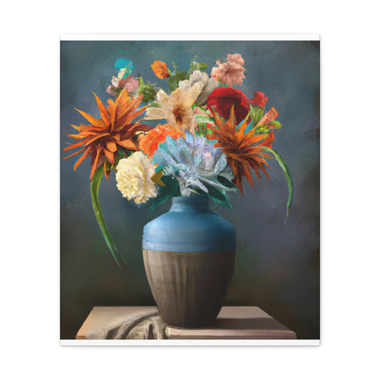 Joyous Floral Lush - Canvas