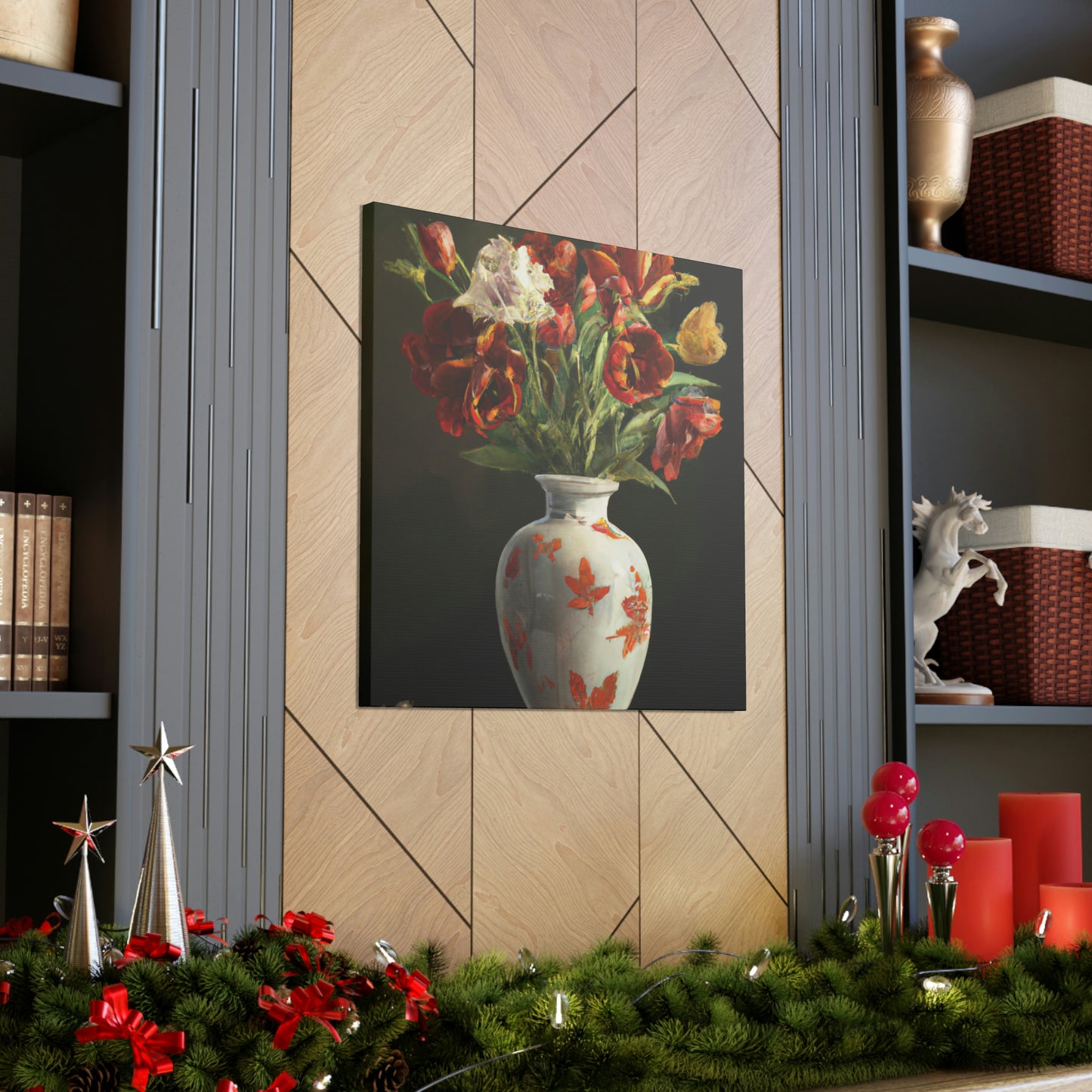 Bloomful Bouquet. - Canvas