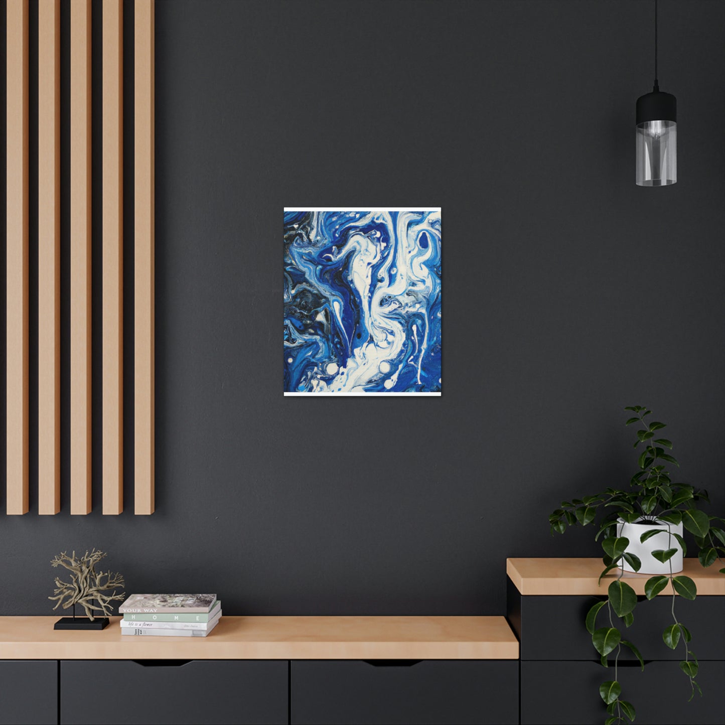 "Aqua Splendor" - Canvas