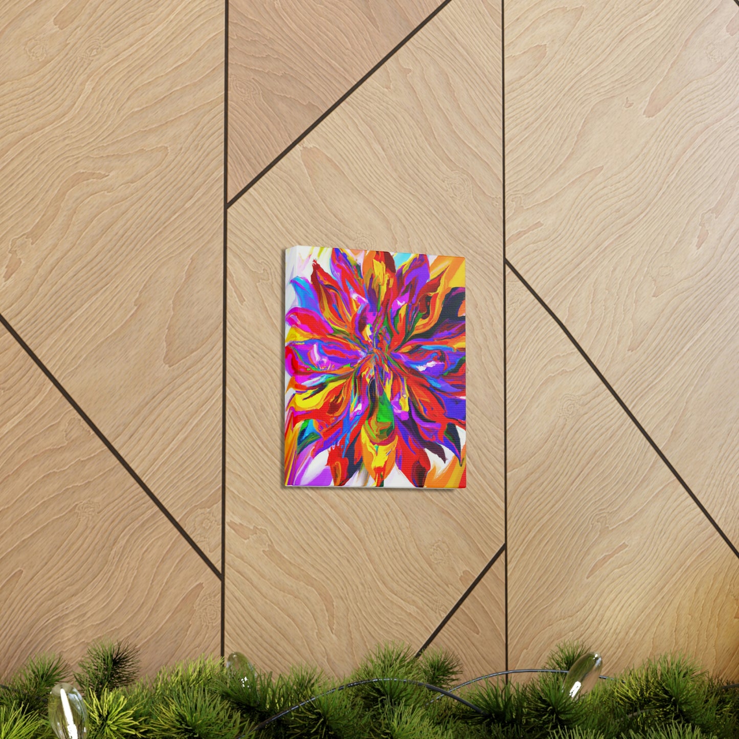Vibrant Blooms - Canvas