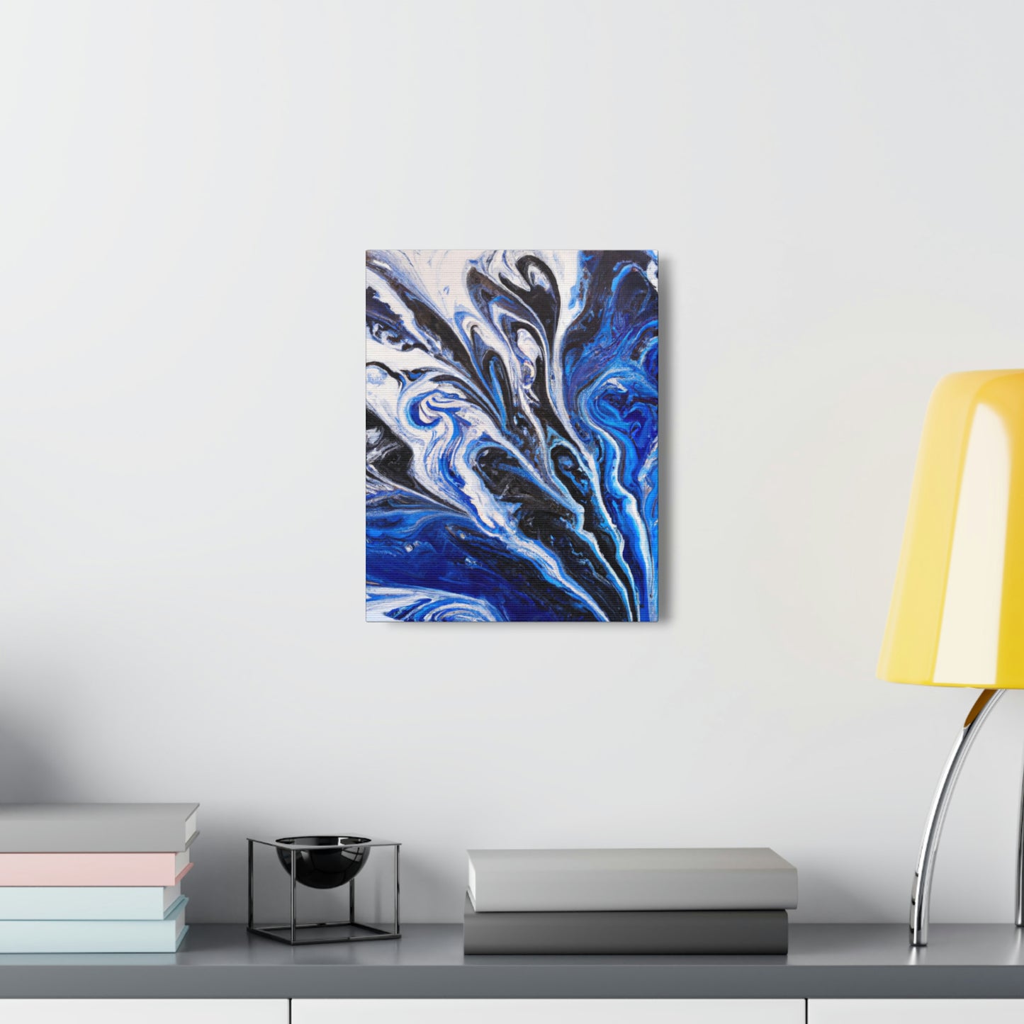 Mystic Azure. - Canvas
