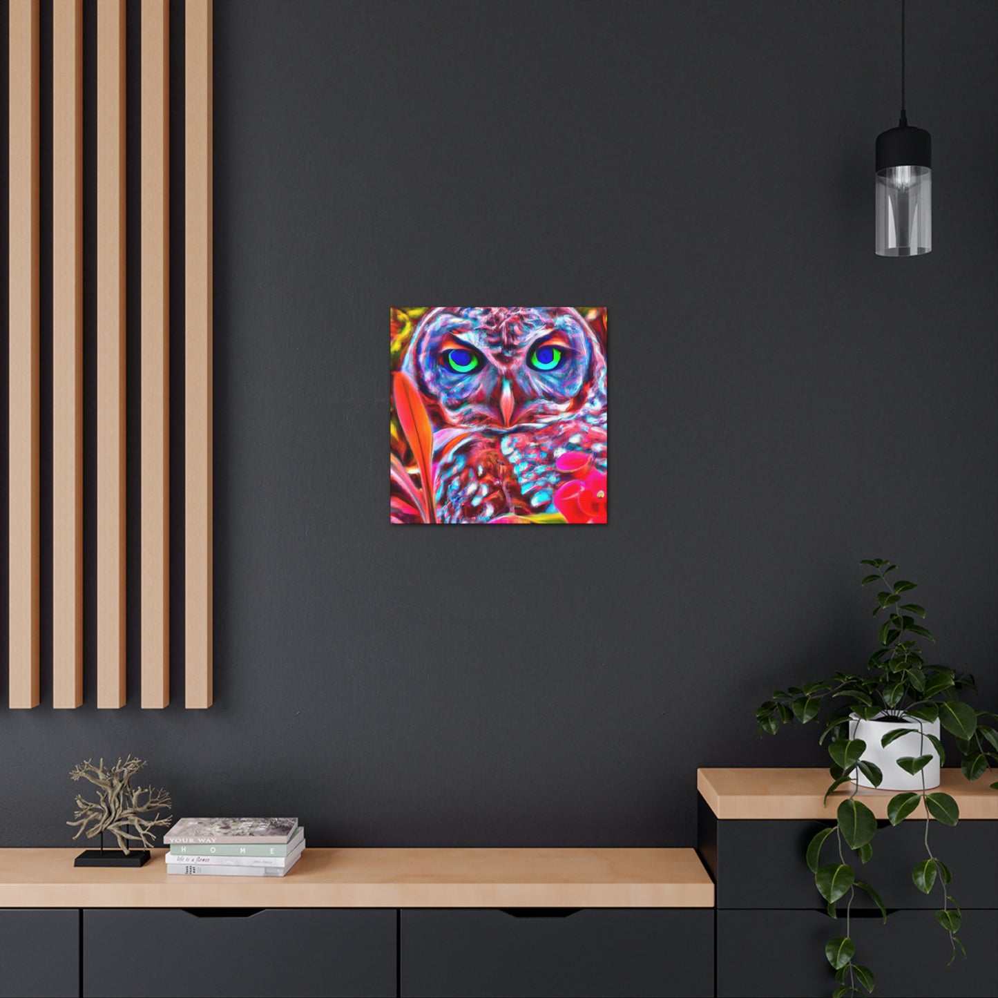 Owl Utopia. - Canvas