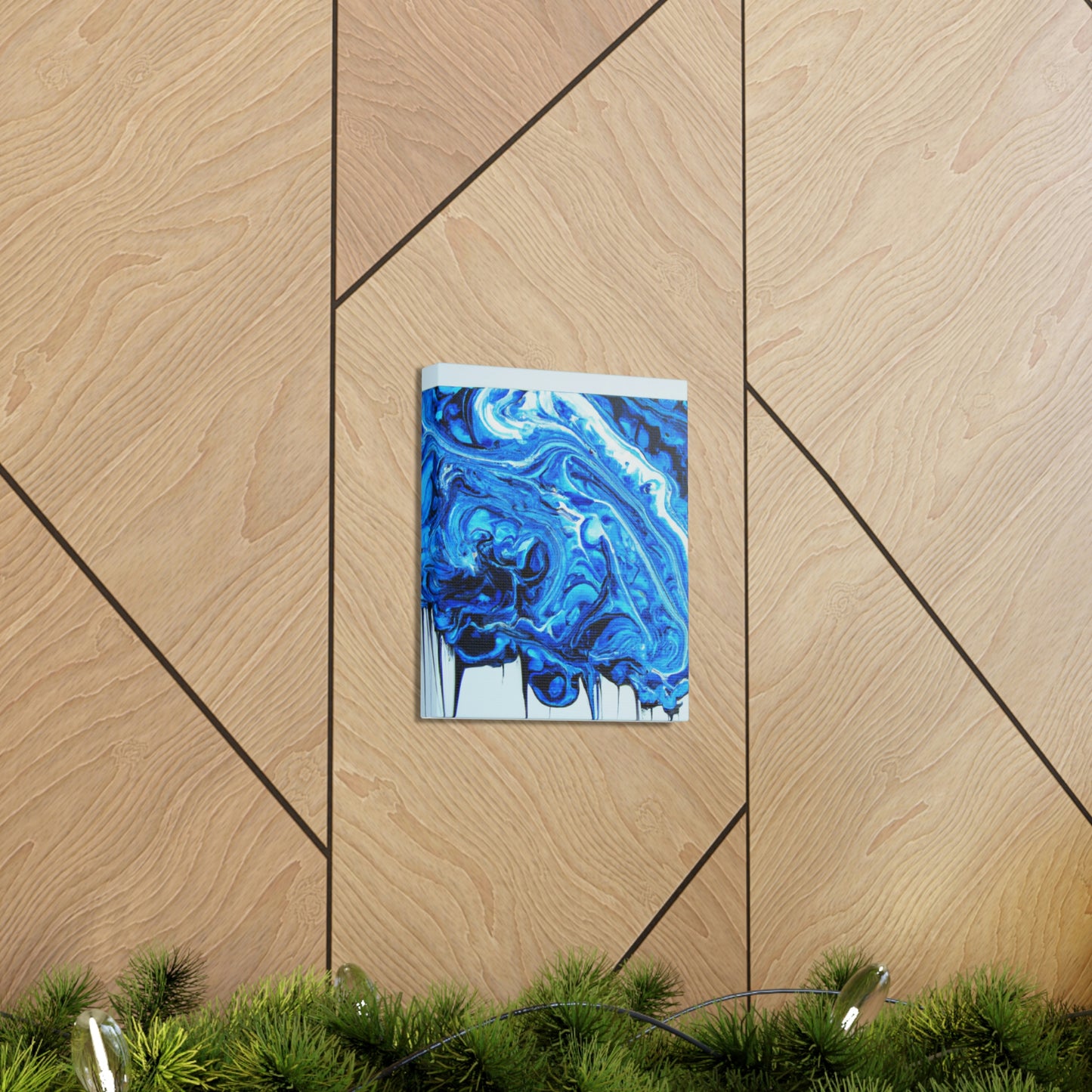 "Blue Majesty" - Canvas