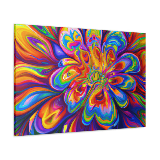 Blissful Blooms - Canvas