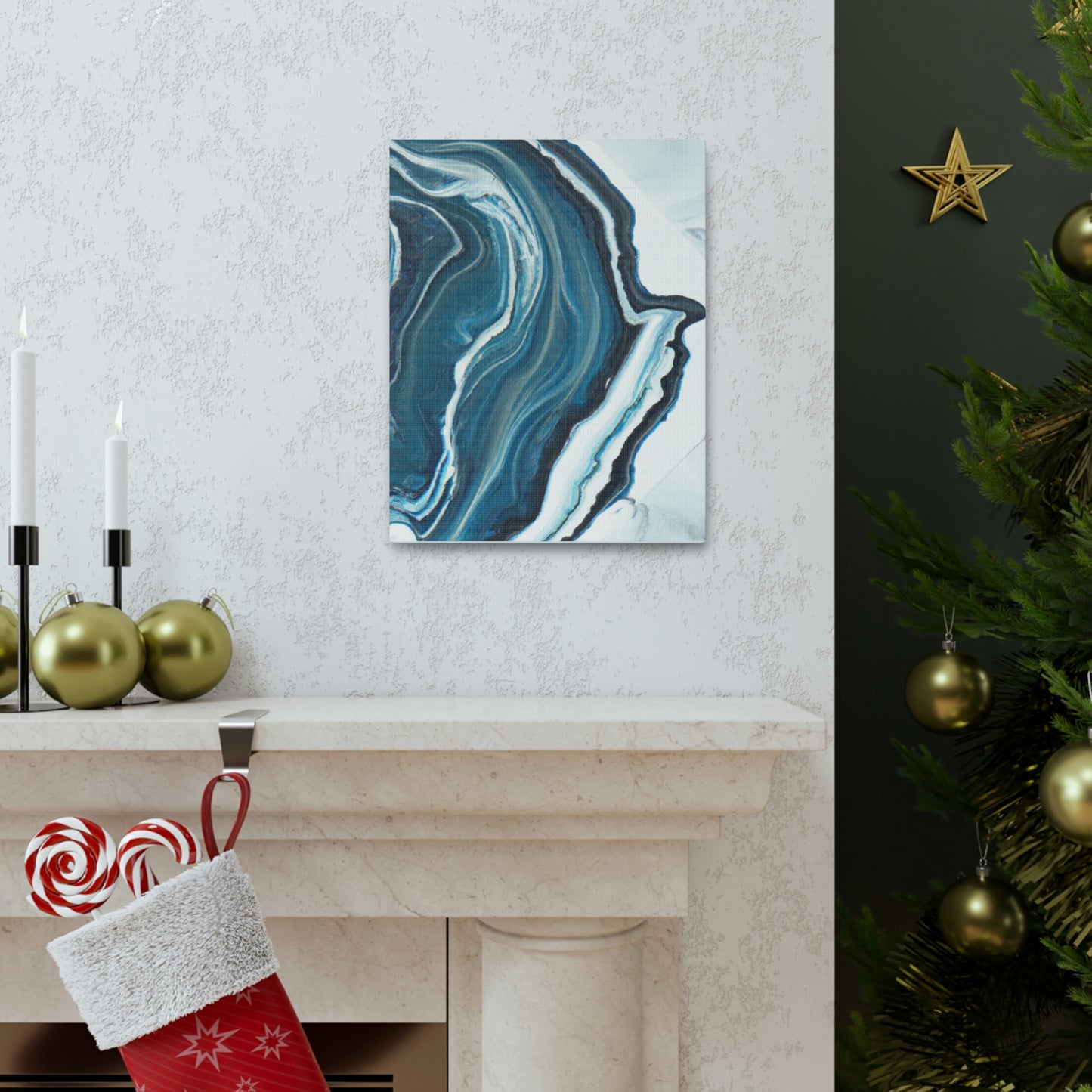 Aqua Calm - Canvas