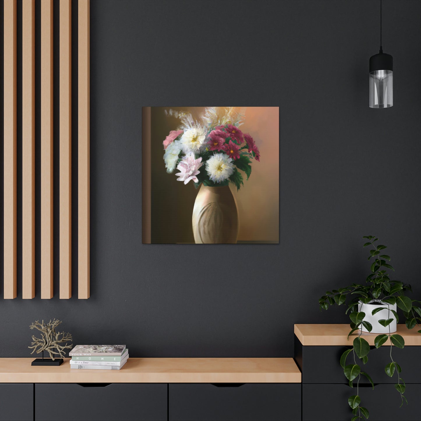 Floral Finesse Art. - Canvas