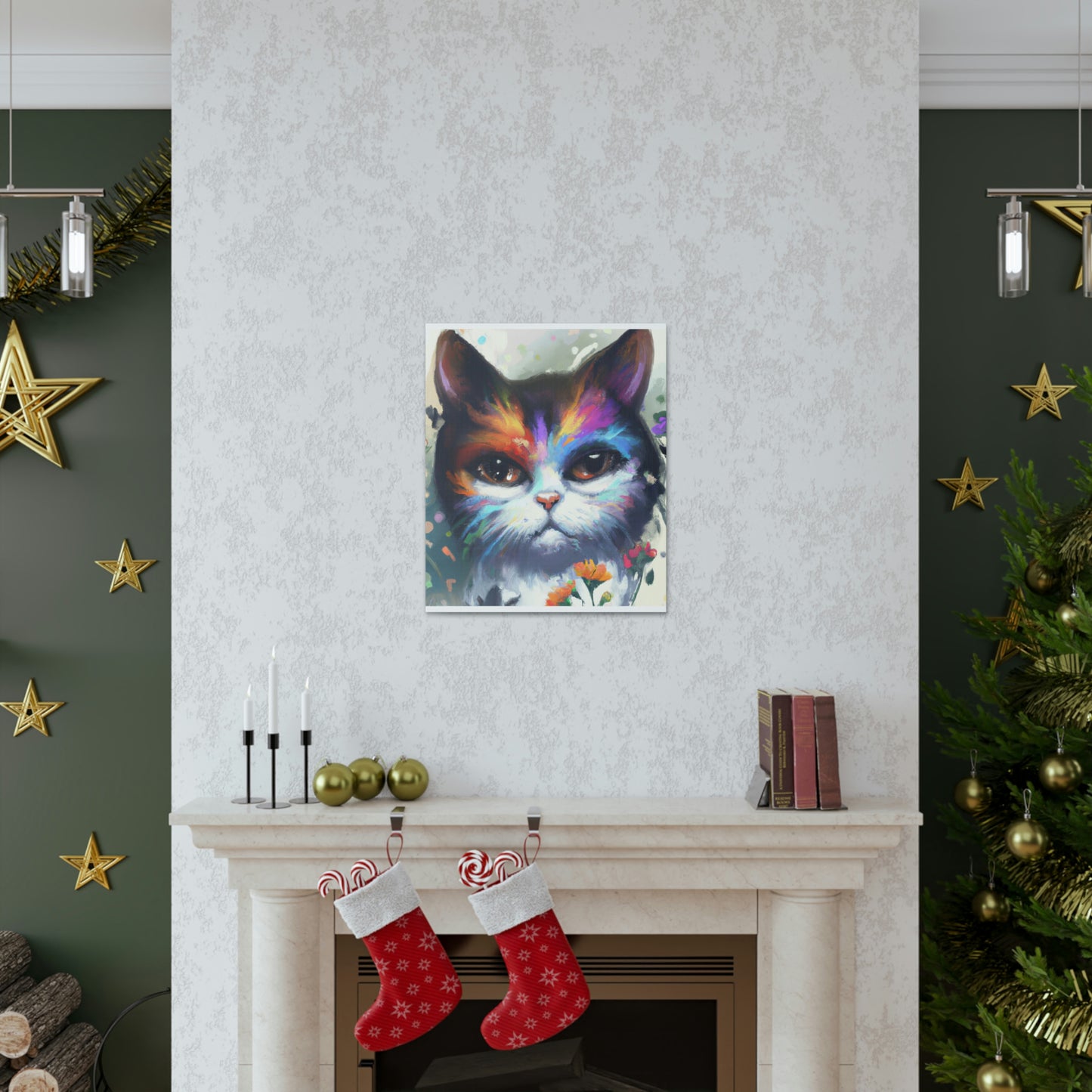 "Dream Cat." - Canvas