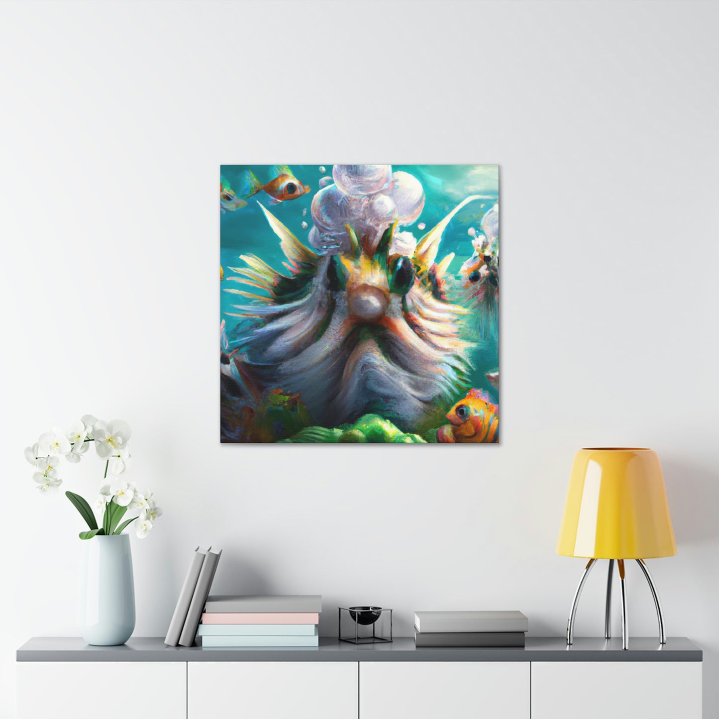 Ocean Vibrance. - Canvas