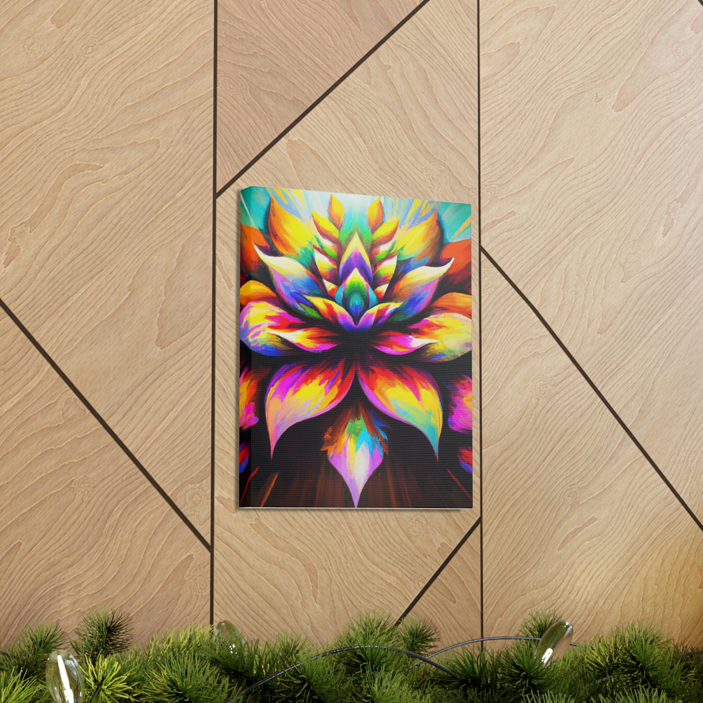"Vivid Blooms" - Canvas