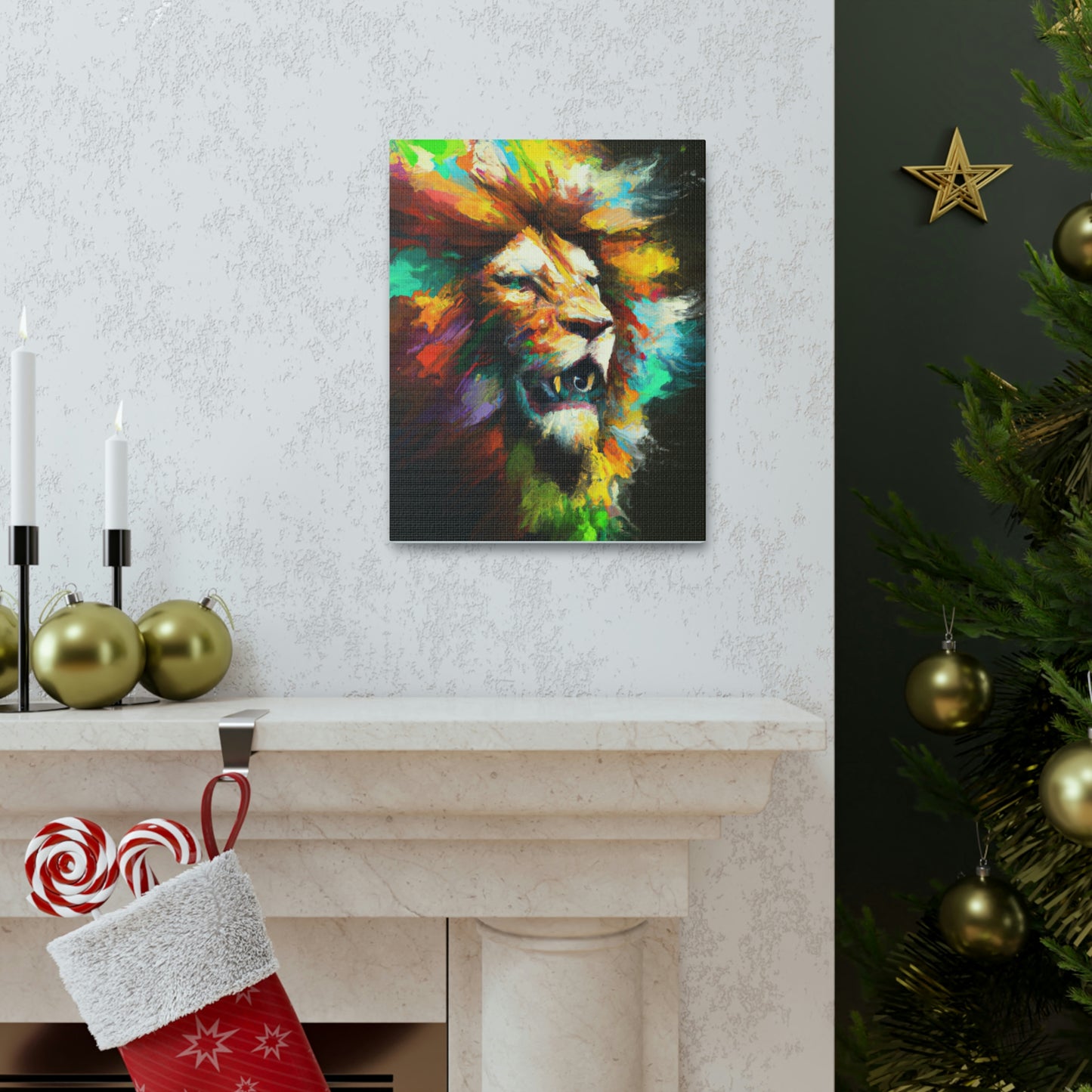 Rainbow Majesty - Canvas