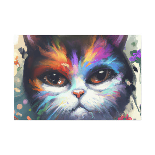 "Dream Cat." - Canvas