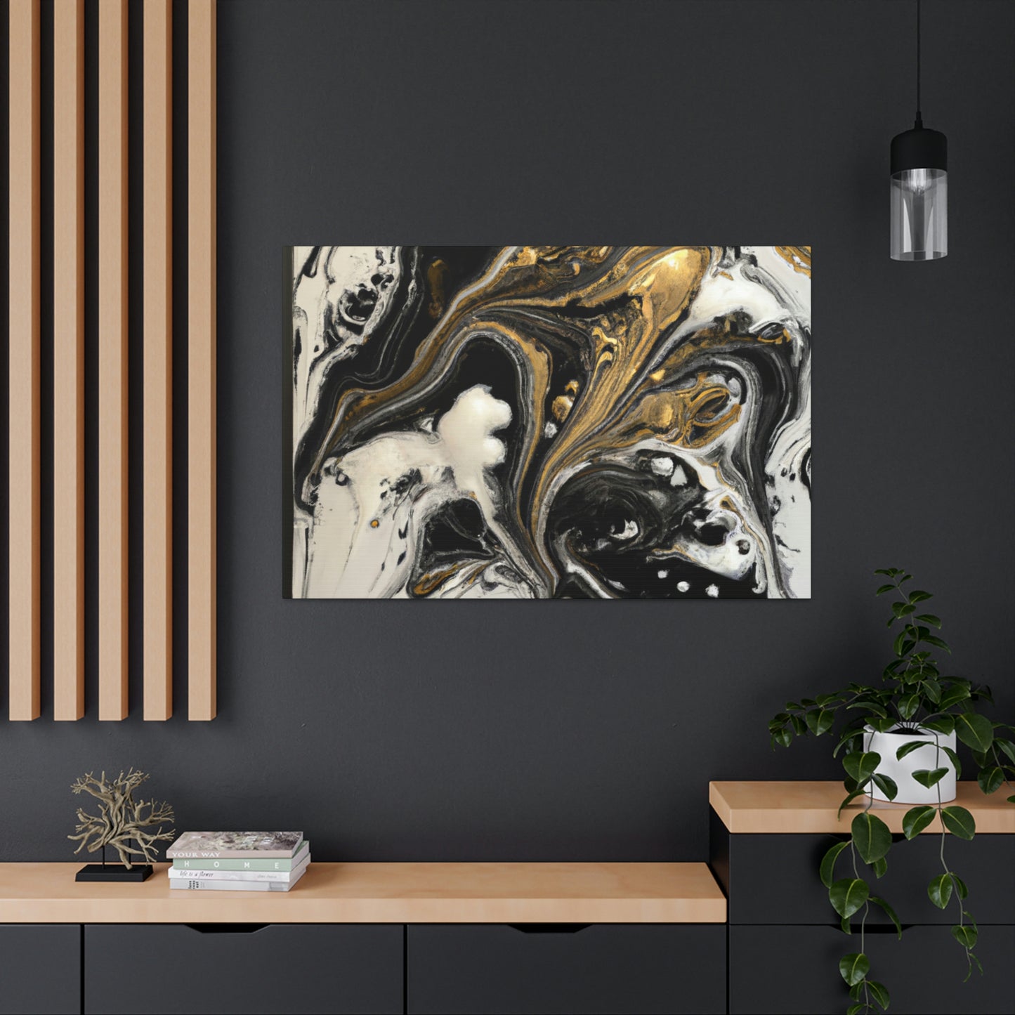 Glittering Chromaticity. - Canvas