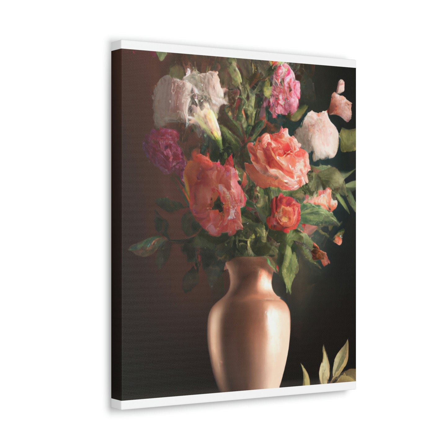 "Floral Finery Wonderland" - Canvas