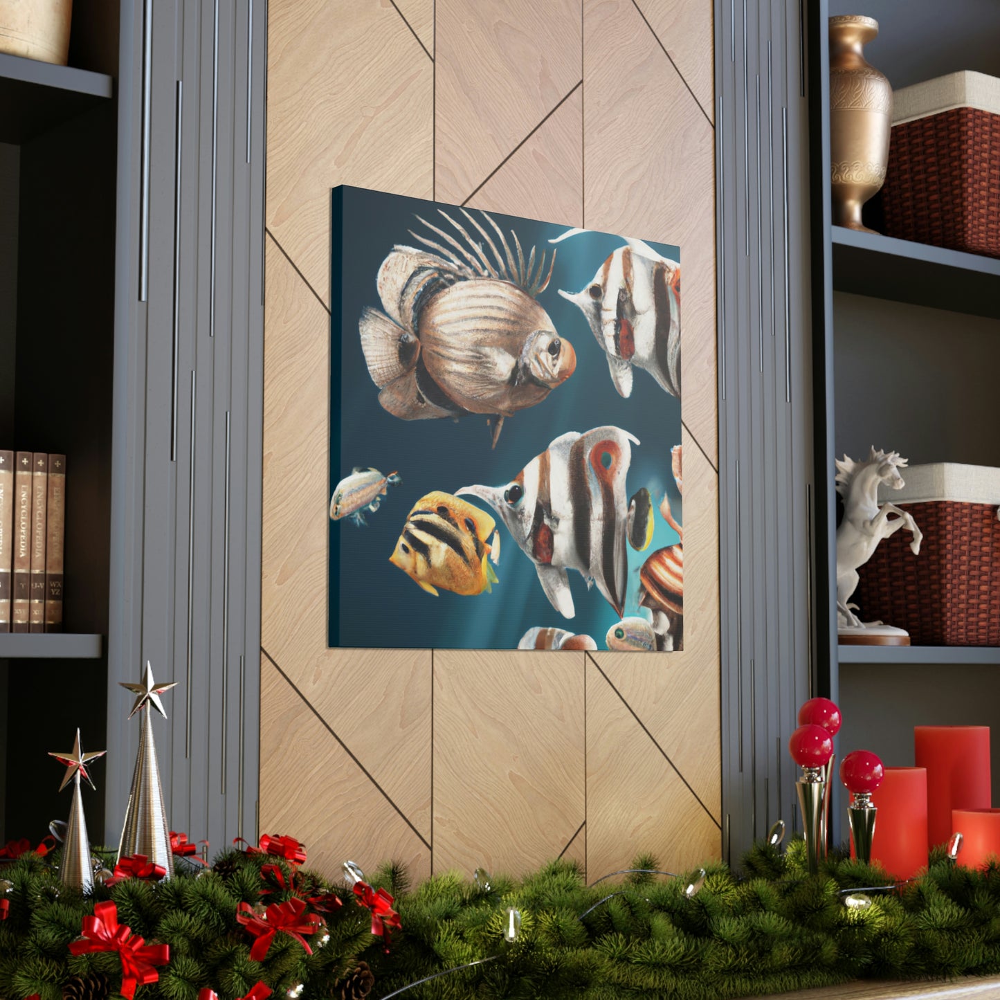 Oceanic Sea Life - Canvas