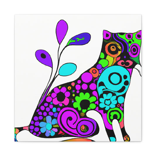 Flora Feline - Canvas