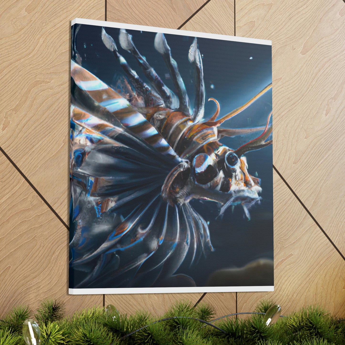 Aquatic Abundance. - Canvas
