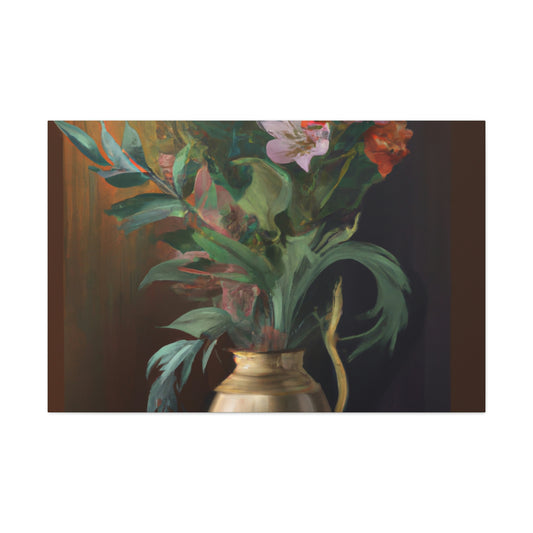 Floral Splendor Dream - Canvas