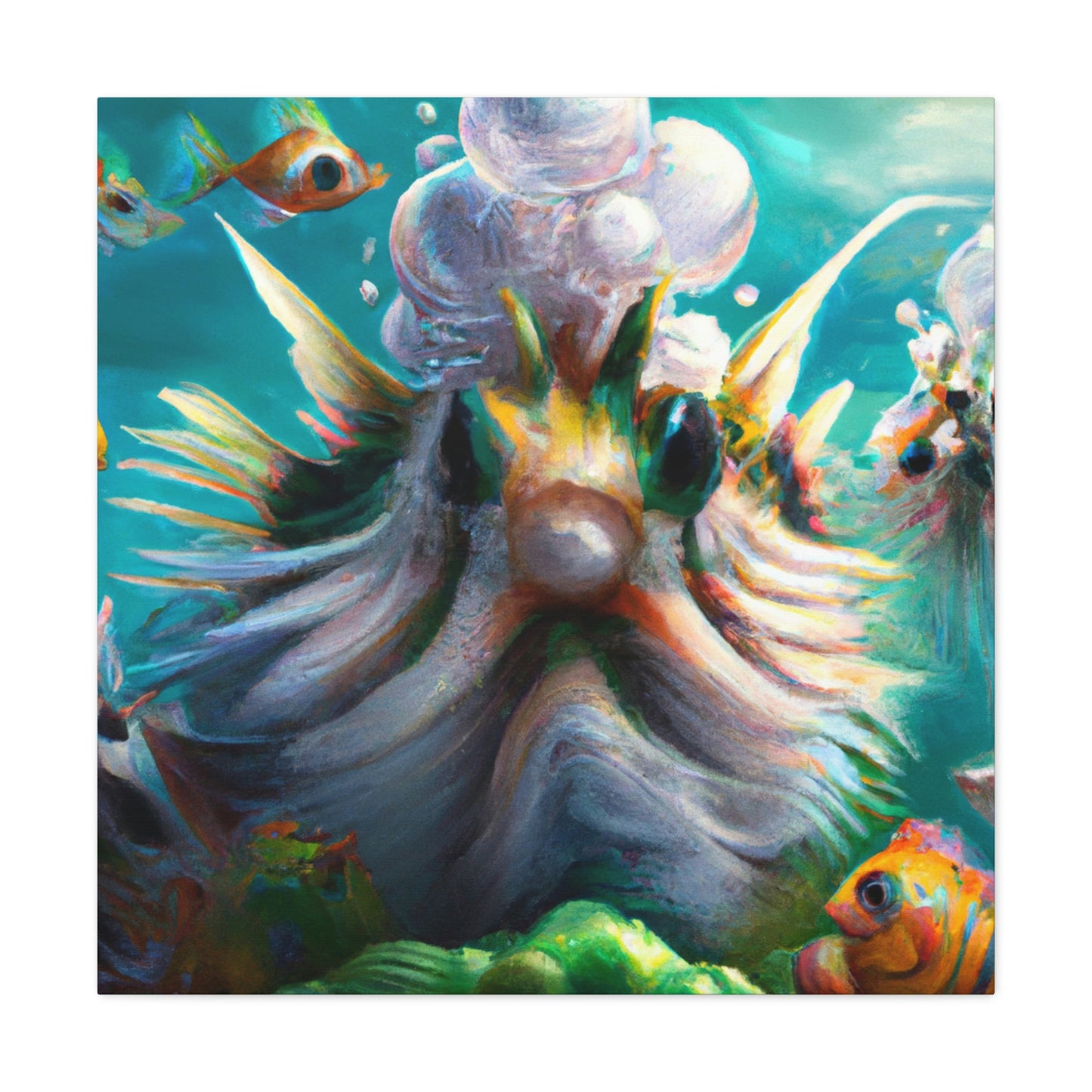 Ocean Vibrance. - Canvas