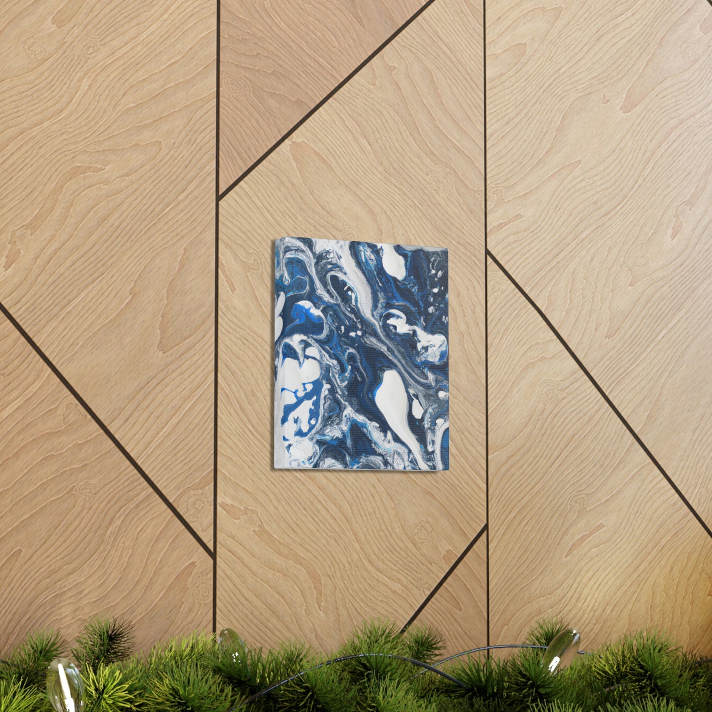"Aqua Haven" - Canvas