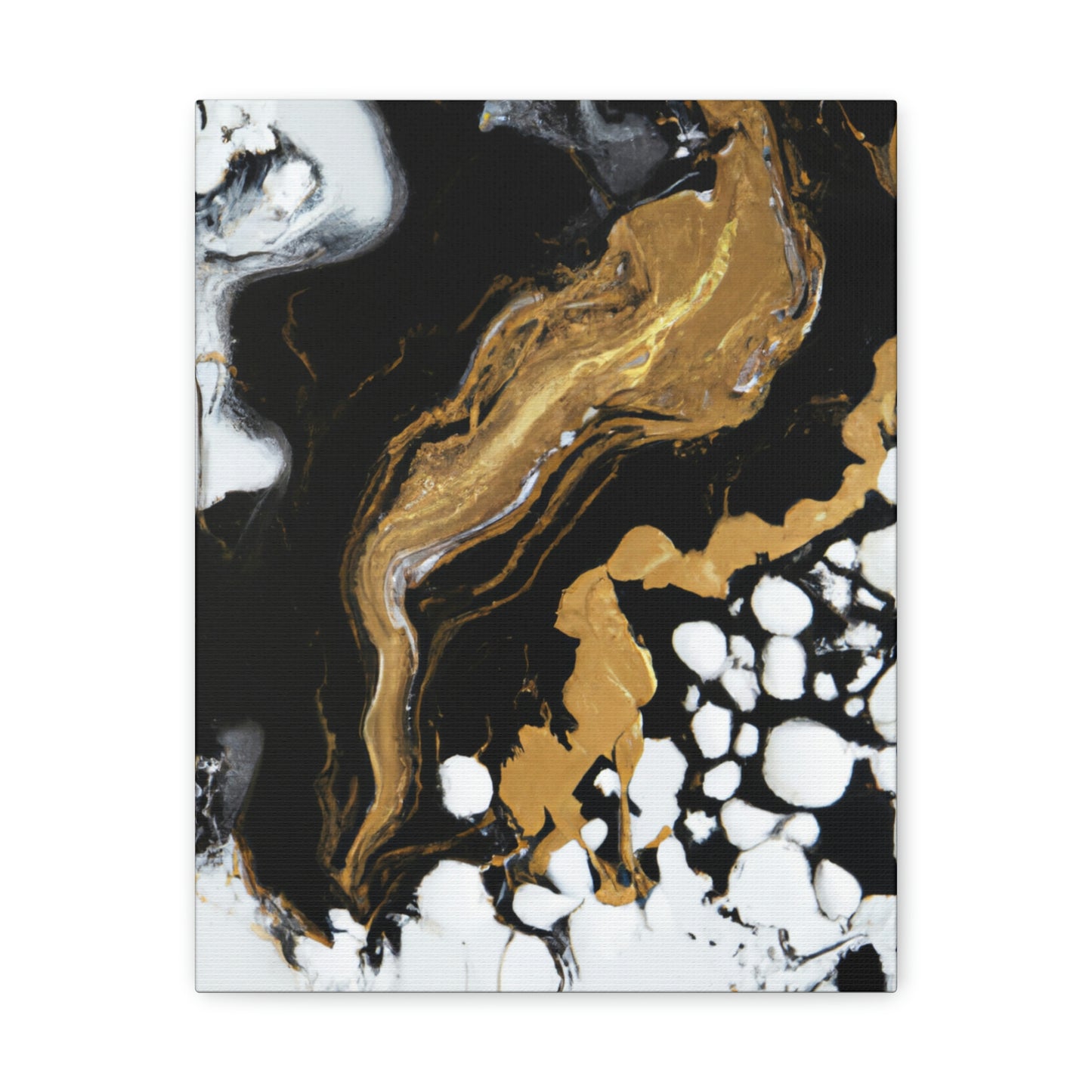 Glittering Ebony Cosmos - Canvas