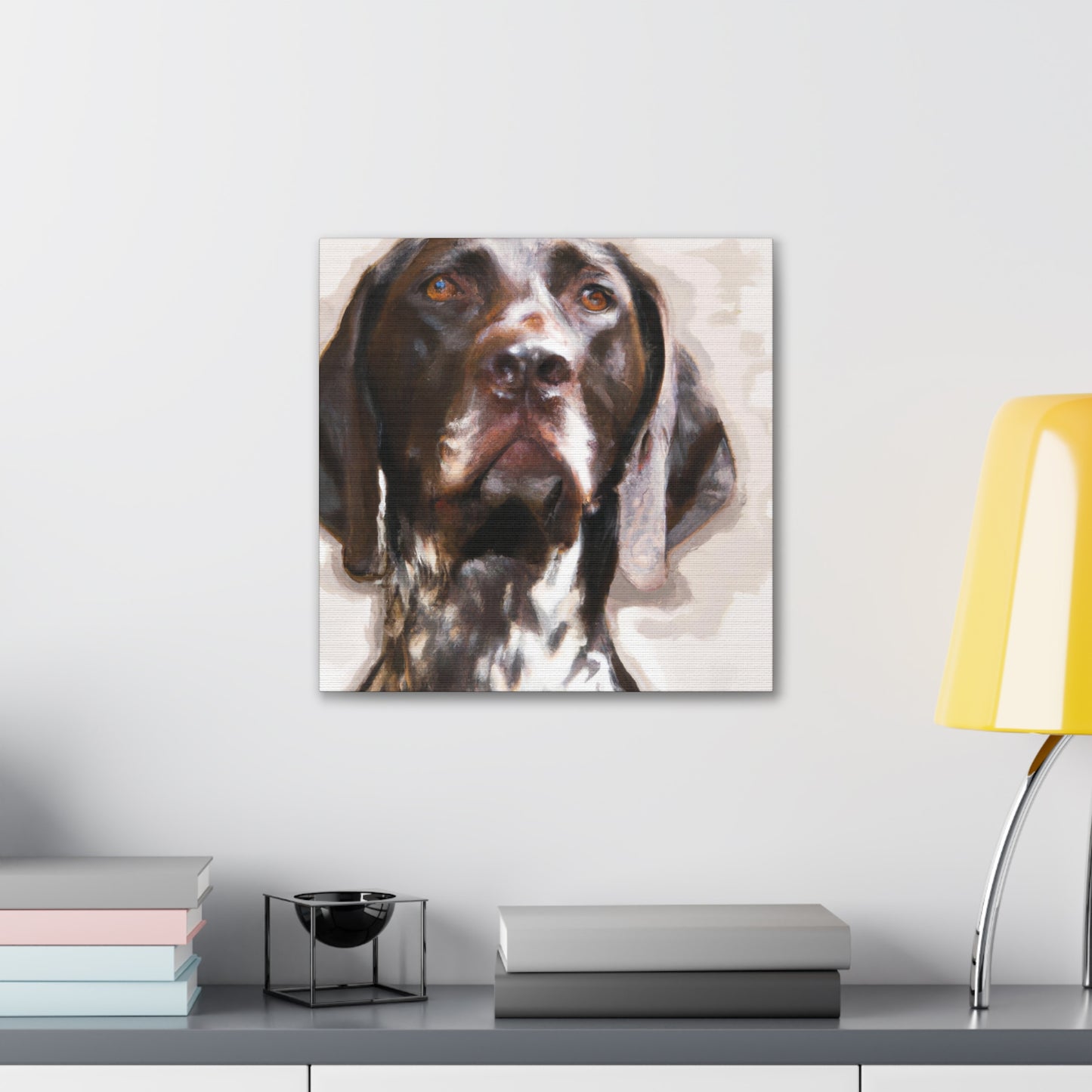 "Pointer Perfection" - Canvas